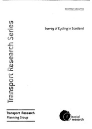 Survey of cycling in Scotland