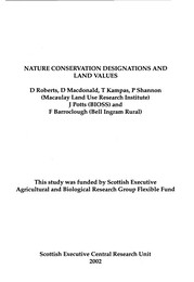 Nature conservation designations and land values