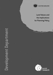 Land values and the implications for planning policy