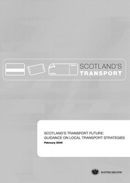 Scotland's transport future: guidance on local transport strategies