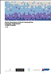 Action research on road construction consent: final report