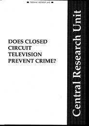 Does closed circuit television prevent crime?