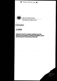 Town and Country Planning (Compensation for Restrictions on Mineral Working and Mineral Waste Depositing) (Scotland) Regulations 1998