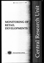 Monitoring of retail developments