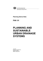 Planning and sustainable urban drainage systems