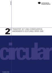 Transport Act 2000 (Consequential Amendments) (Scotland) Order 2006