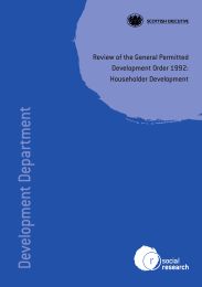 Review of the General permitted development order 1992: householder development