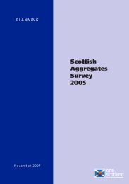 Scottish aggregates survey 2005