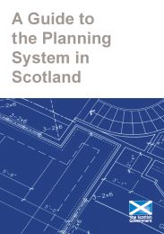 Guide to the planning system in Scotland