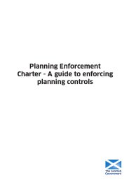 Planning enforcement charter - a guide to enforcing planning controls