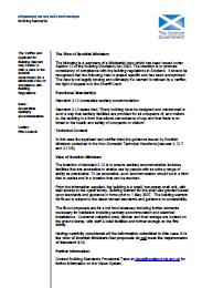 Accessible sanitary accommodation (issued 02.06.2008)