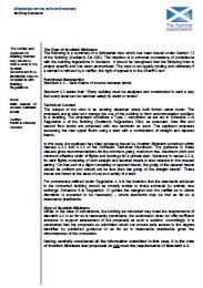 Safe means of access between levels (issued 16.02.2009)