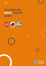 Scotland's zero waste plan (partially superseded)