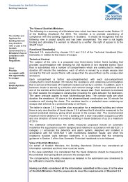 Provide occupants with opportunity to escape (issued 19.07.2010)