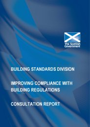 Improving compliance with building regulations - consultation report