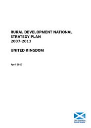 Rural development national strategy plan 2007-2013