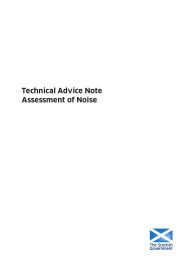 Technical advice note - assessment of noise