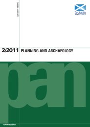 Planning and archaeology