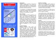 Are your barriers safe? Protective barriers in existing non-domestic buildings