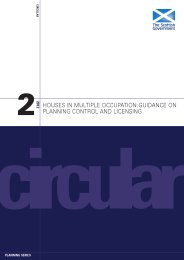 Houses in multiple occupation: guidance on planning control and licensing