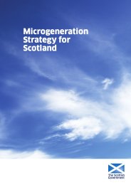 Microgeneration strategy for Scotland