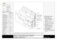 Part 2 - Partial fill masonry construction details