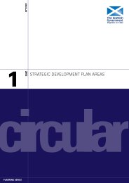 Strategic development plan areas