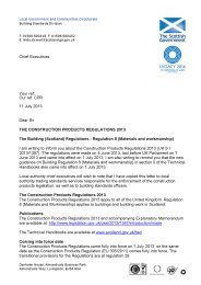 Construction Products Regulations 2013 - the Building (Scotland) Regulations - Regulation 8 (materials and workmanship)