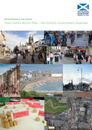 National review of town centres. Town centre action plan - the Scottish Government response