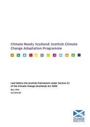 Climate ready Scotland: Scottish climate change adaptation programme