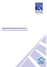 Transportation noise action plan