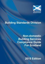 Non-domestic building services compliance guide for Scotland. 2015 edition