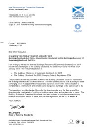 Changes to legislation for January 2015 - Building (Scotland) act 2003 - Amendments introduced by the Buildings (Recovery of Expenses) (Scotland) Act 2014