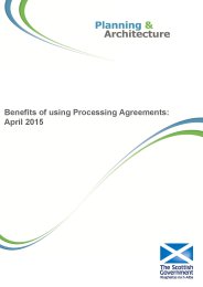 Benefits of using processing agreements: April 2015