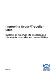 Improving gypsy/traveller sites - guidance on minimum site standards, and site tenants' core rights and responsibilities