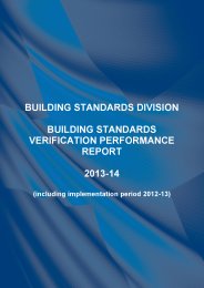 Building standards verification performance report 2013-14 (including implementation period 2012-13)