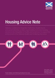 Housing advice note