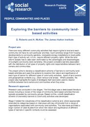 Exploring barriers to community land-based activities