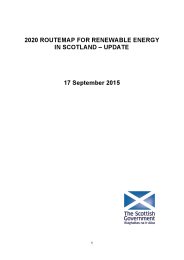 2020 routemap for renewable energy in Scotland - update
