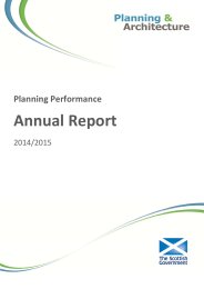 Planning performance - annual report, 2014/2015