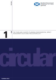 Town and Country Planning (Environmental Impact Assessment) (Scotland) Regulations 2017