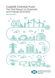 Climate change plan - the third report on proposals and policies 2018-2032