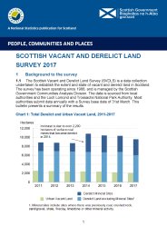 Scottish vacant and derelict land survey 2017