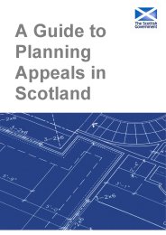 Guide to planning appeals in Scotland