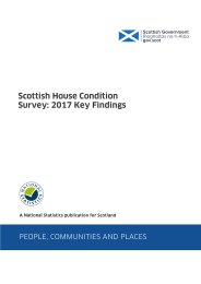 Scottish house condition survey: 2017 key findings