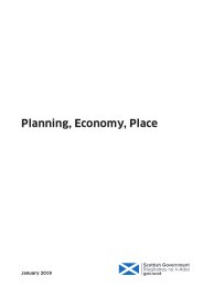 Planning, economy, place