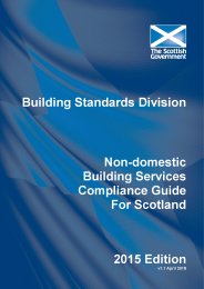 Non-domestic building services compliance guide for Scotland. 2015 edition. V1.1 April 2018 (Superseded)