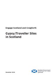 Gypsy/traveller sites in Scotland