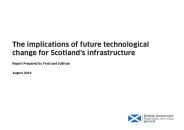 Implications of future technological change for Scotland's infrastructure