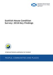 Scottish house condition survey: 2018 key findings